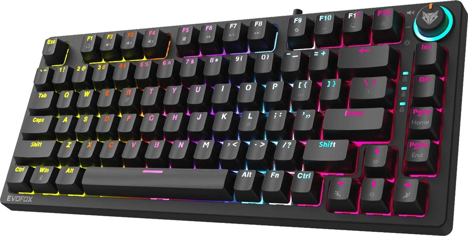 EVOFOX Katana X2 TKL Mechanical Wired USB Gaming Keyboard