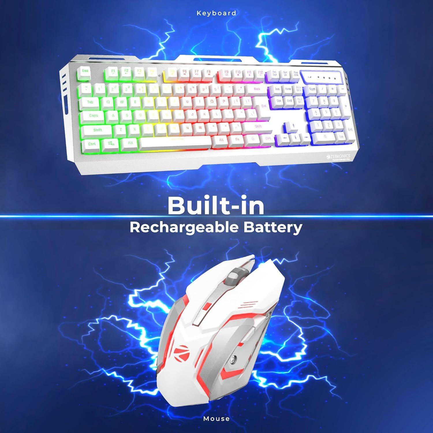 ZEBRONICS Zeb-Transformer Premium Keyboard and Mouse Combo - Image 5
