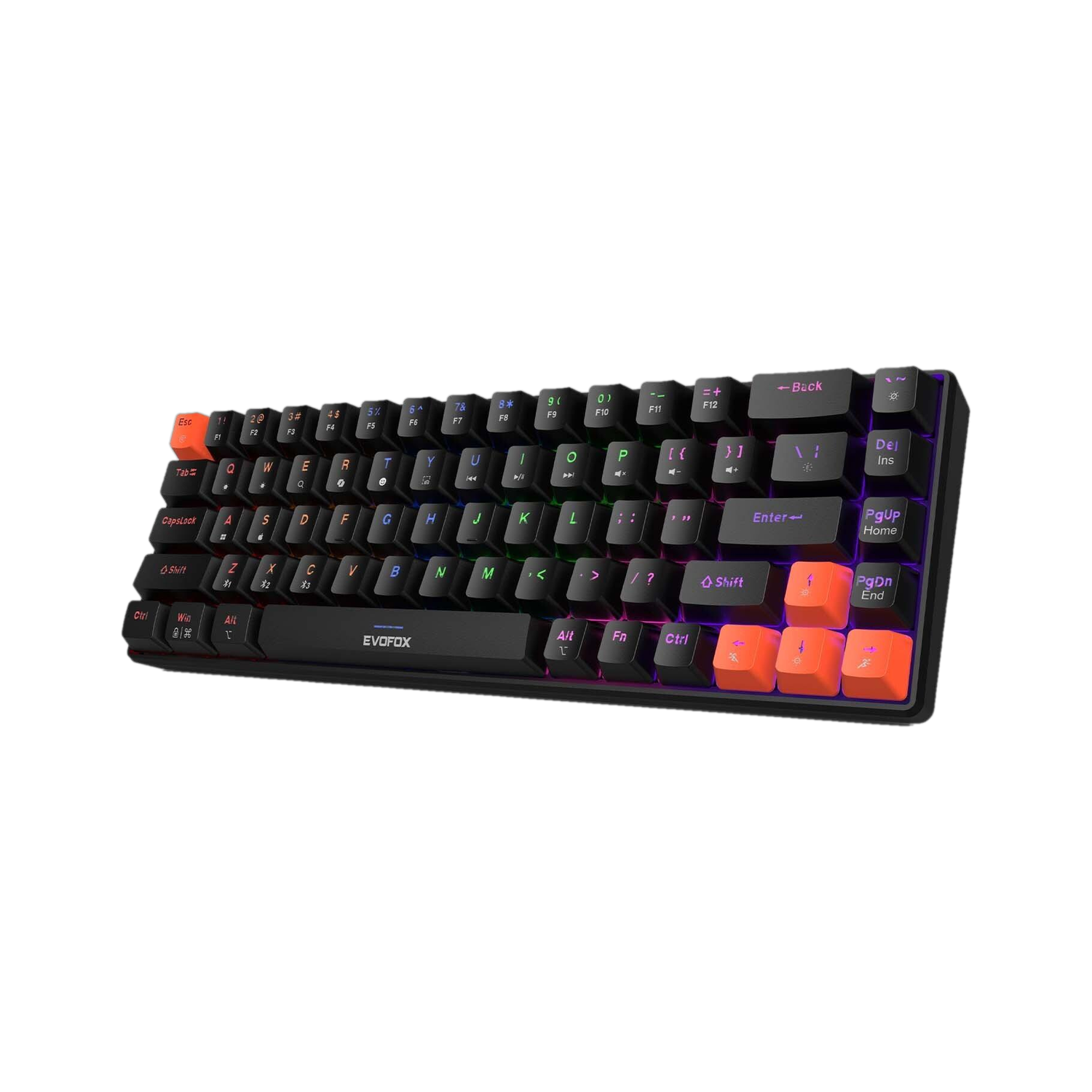 EVOFOX Katana S Mini Tri-Mode Wireless Gaming Keyboard