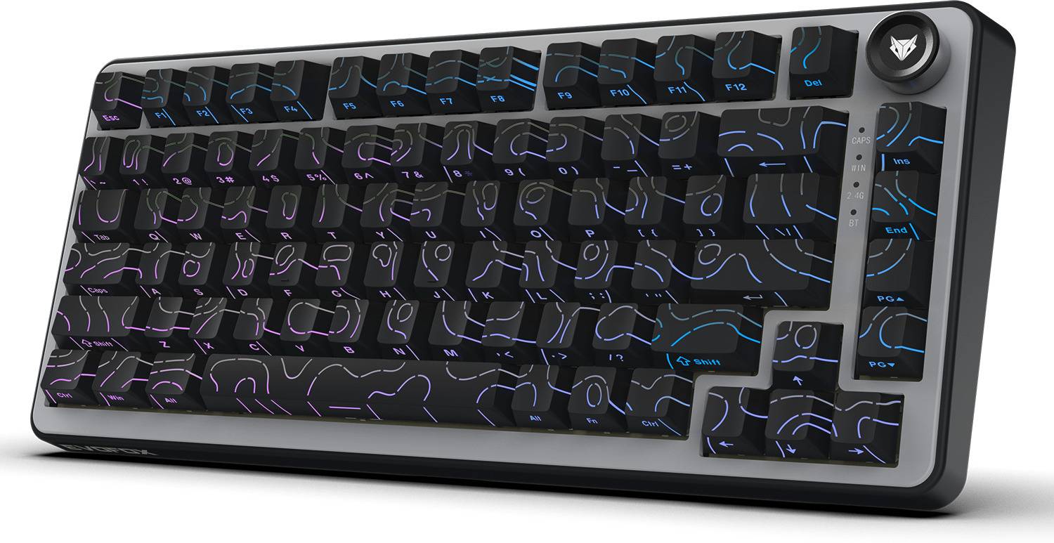 EVOFOX Ronin X75 Plus Tri-Mode Gaming Keyboard