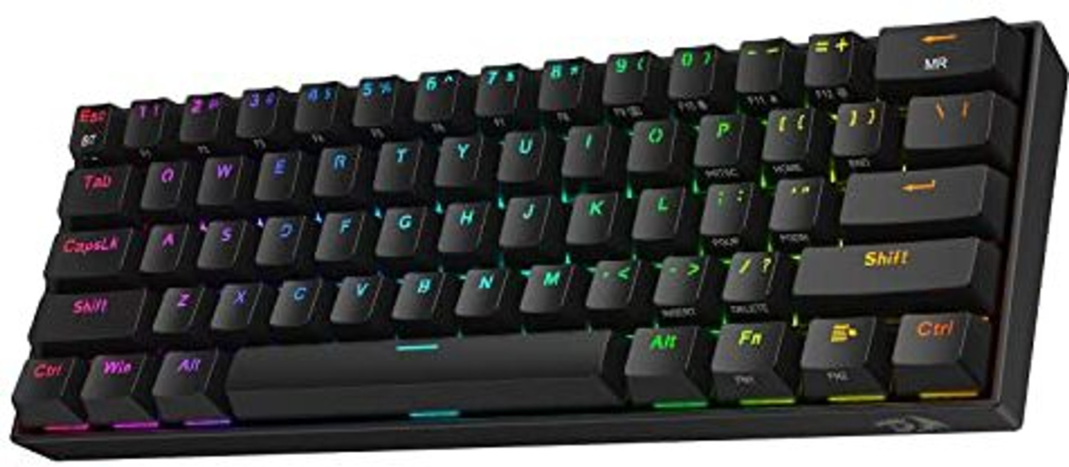 Image of Redragon K530 Pro Draconic 60% RGB Wired USB Standard Gaming Keyboard Compatible with Desktop, Laptop, Mac