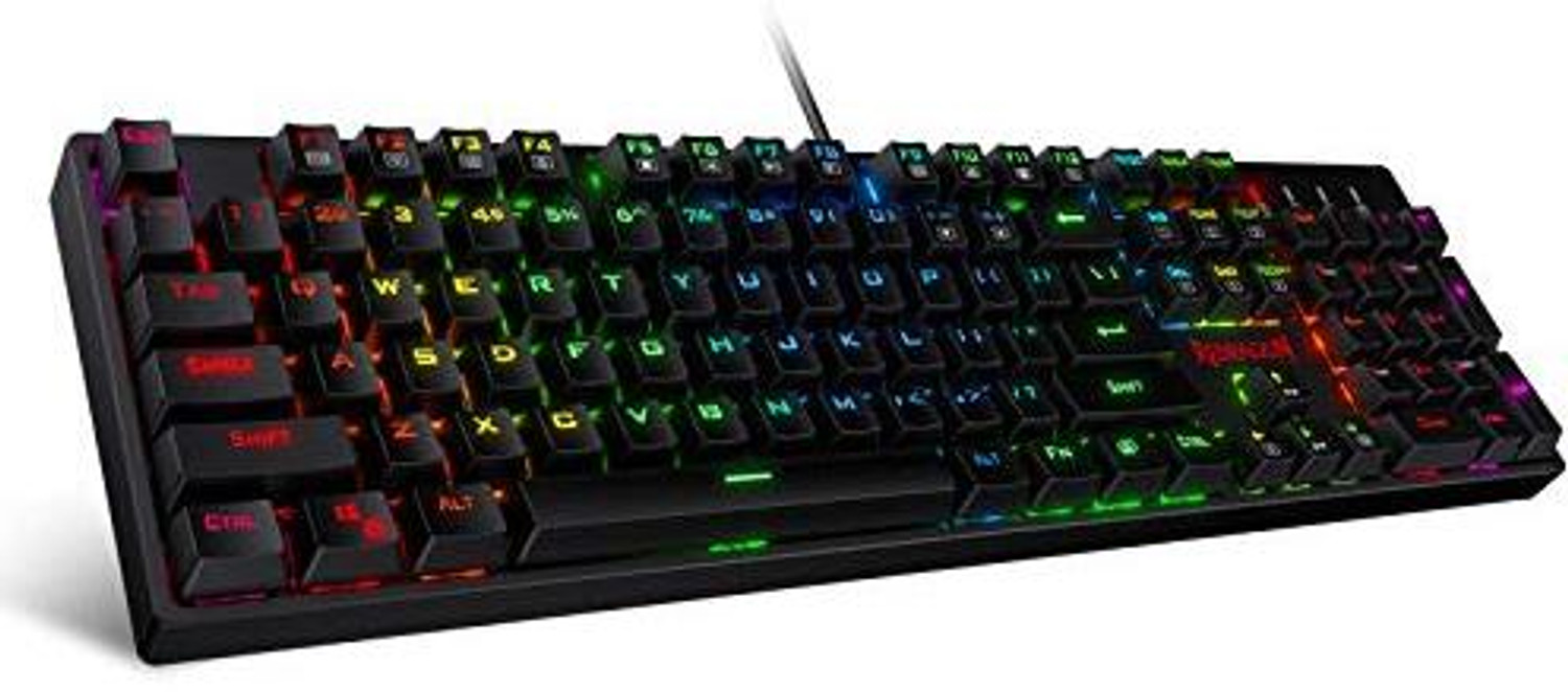 Image of Redragon K582 RGB keyboard Bluetooth Standard Gaming Keyboard Compatible with Desktop, Laptop, Mac
