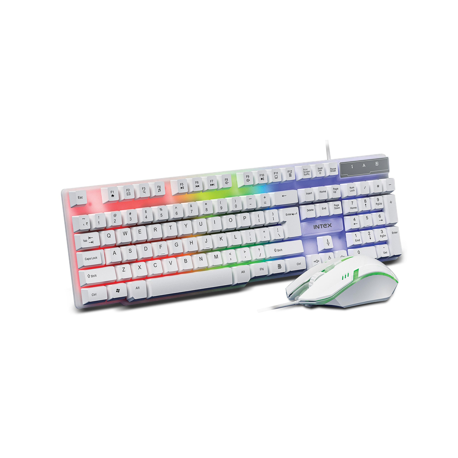 Intex IT-KB334 Wired USB Gaming Keyboard & Mouse Combo