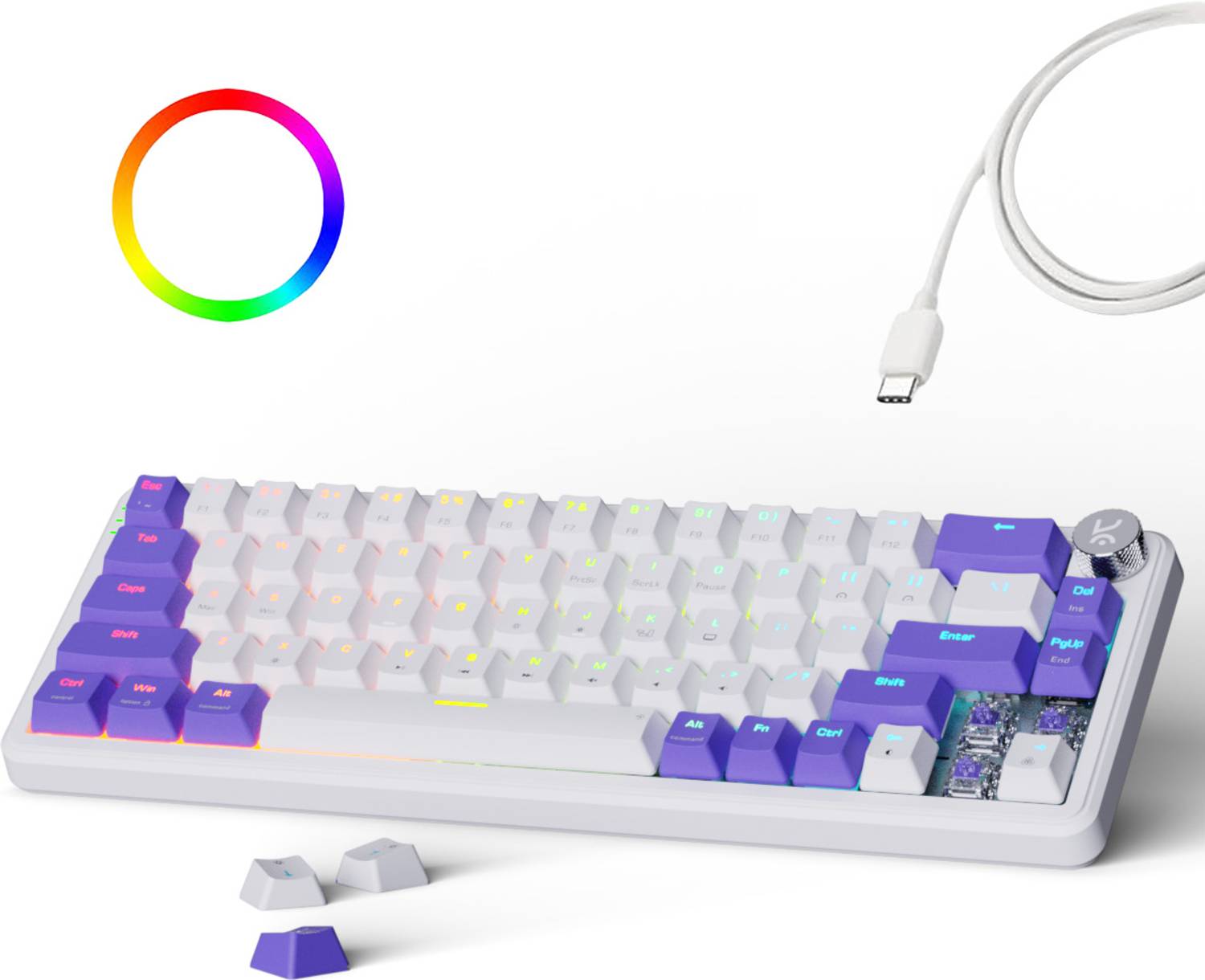 Kreo Hive 65% Compact Mechanical Gaming Keyboard