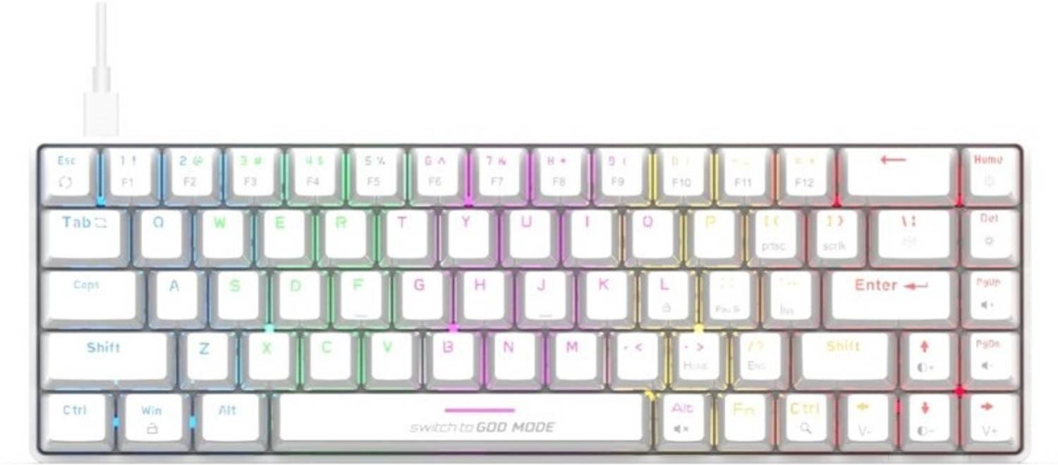 Cosmic Byte CB-GK-36 Artemis Wired USB Tenkeyless Gaming Keyboard Compatible with Desktop