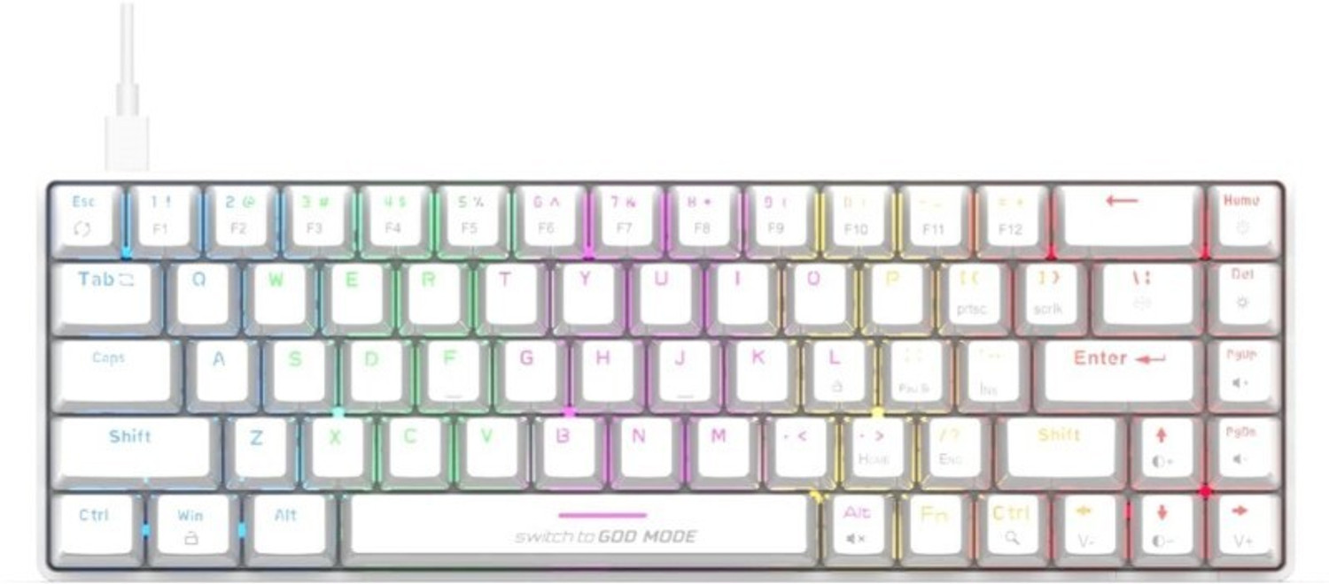 Image of Cosmic Byte CB-GK-36 Artemis Wired USB Tenkeyless Gaming Keyboard Compatible with Desktop