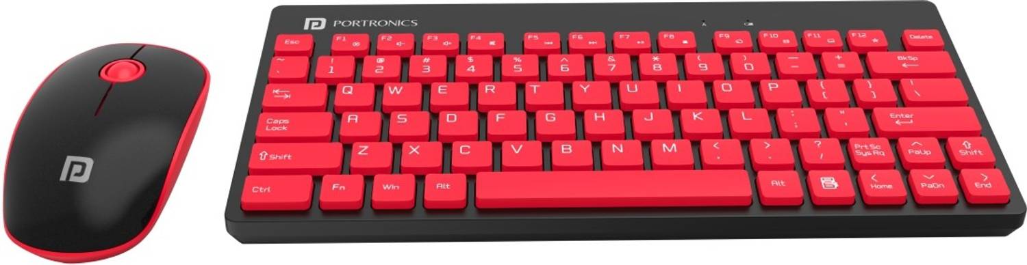 Portronics POR-372 Key2 Wireless Keyboard & Mouse Combo Wireless Laptop Keyboard