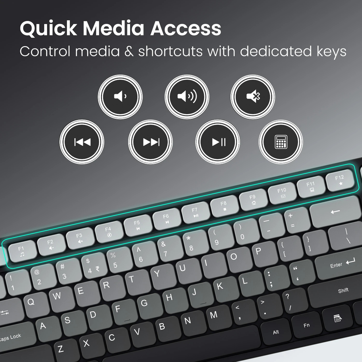 Image of Portronics Key11 Combo Set