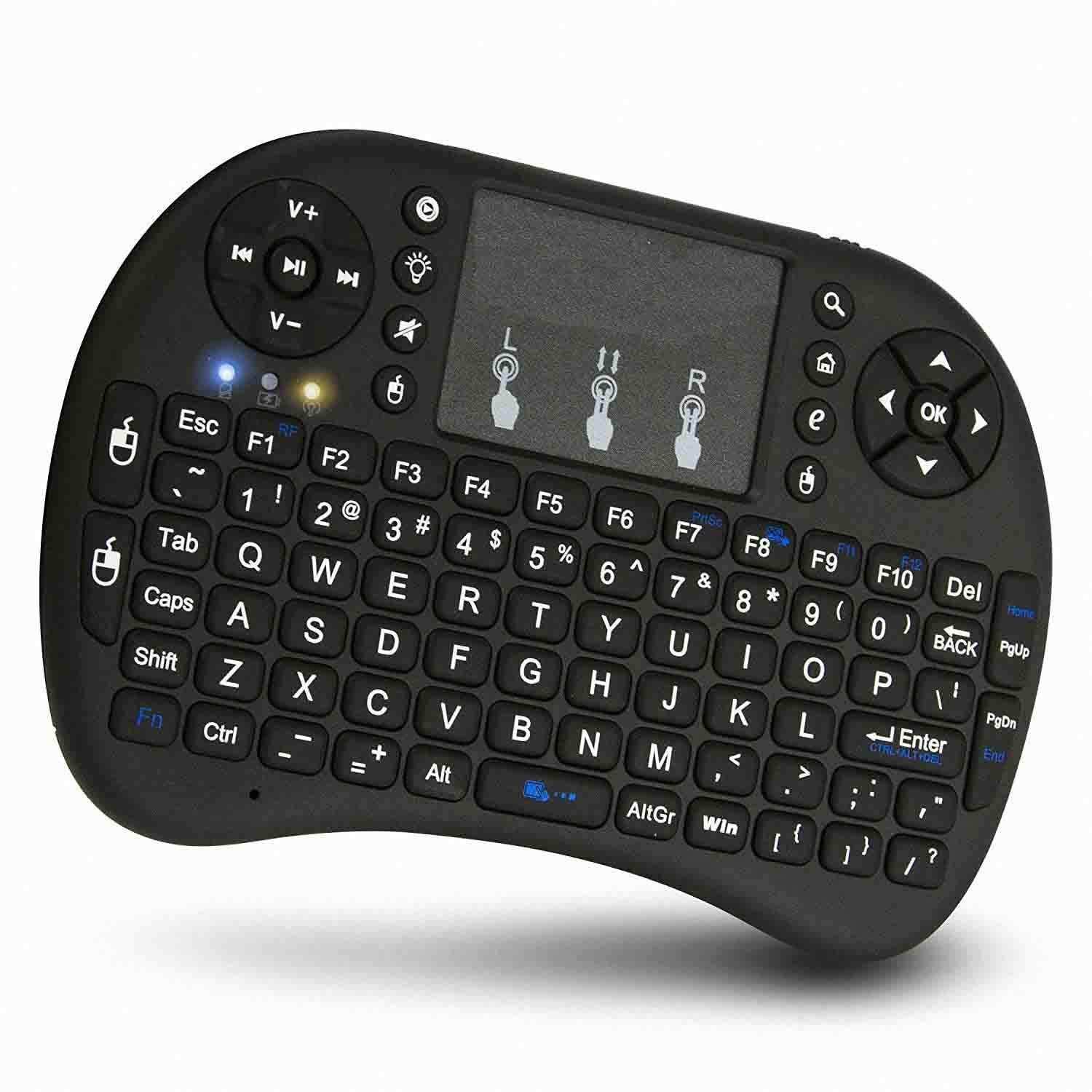 Image of WOLBLIX Mini Keyboard Wireless Touchpad Keyboard for Laptop Desktop Computer Wireless Standard Laptop Keyboard Compatible with Laptop