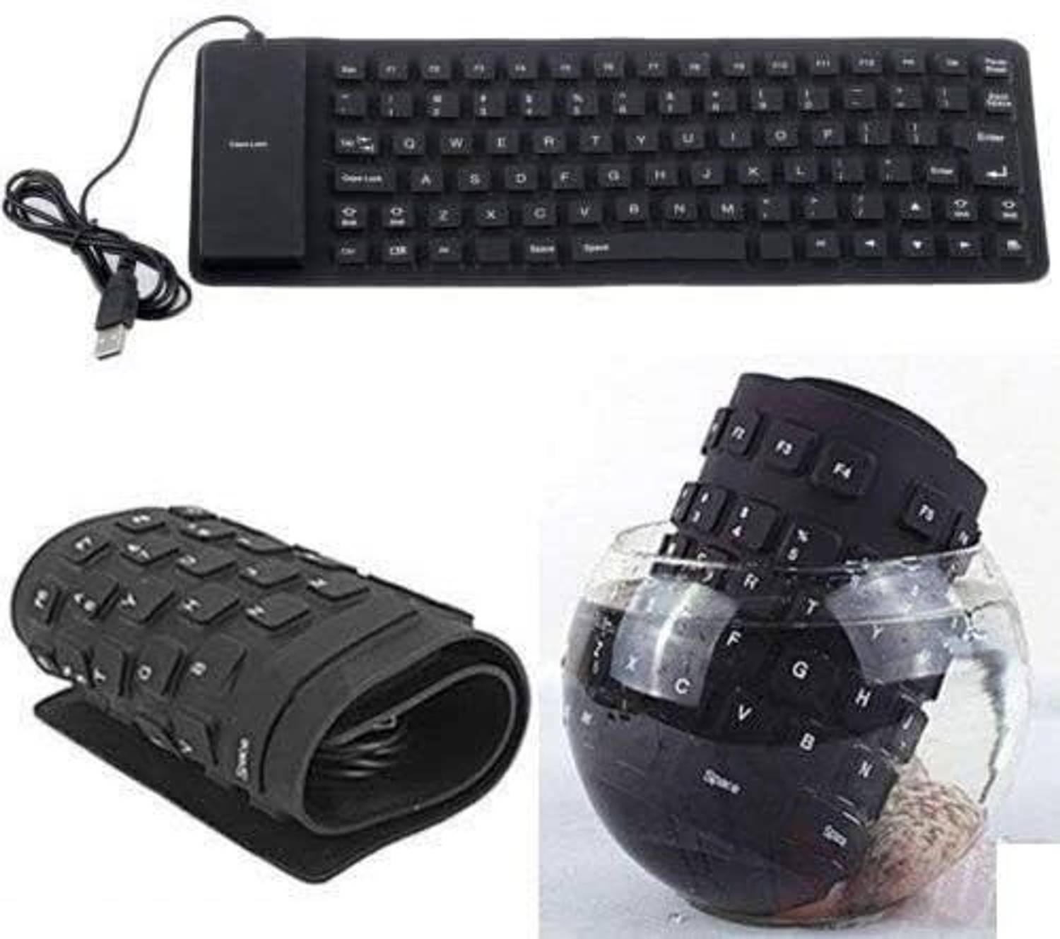 HNG USB-KB-FLEX01 Wired USB Keyboard - Image 4
