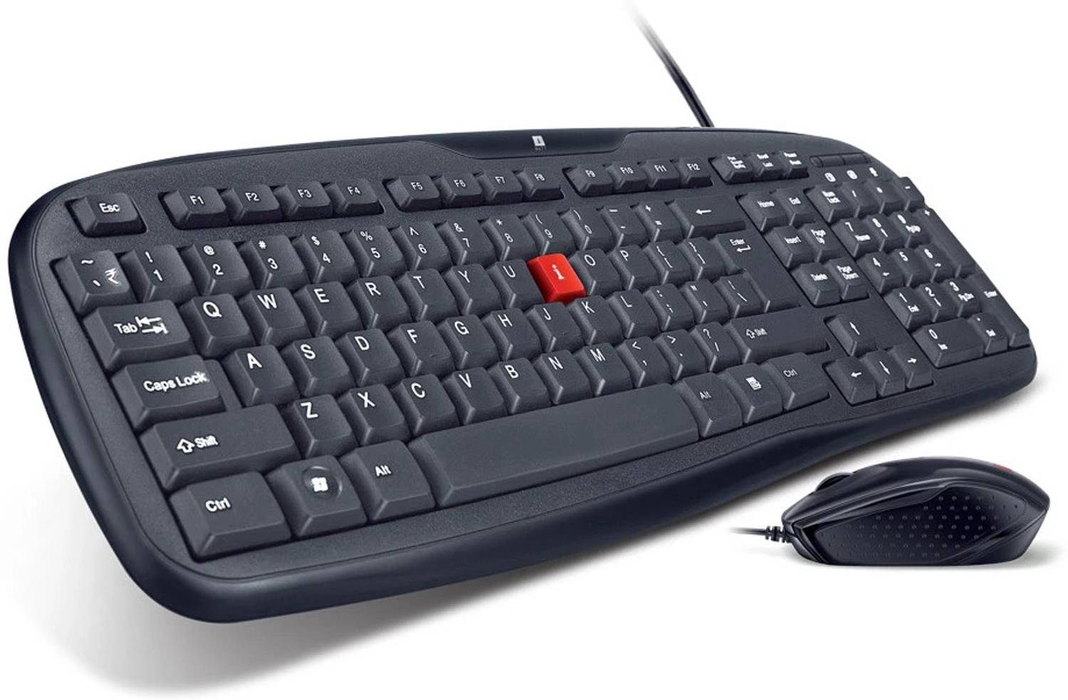 iBall Wintop Deskset(USB V3.0 Keyboard + Mouse) Wired USB Standar