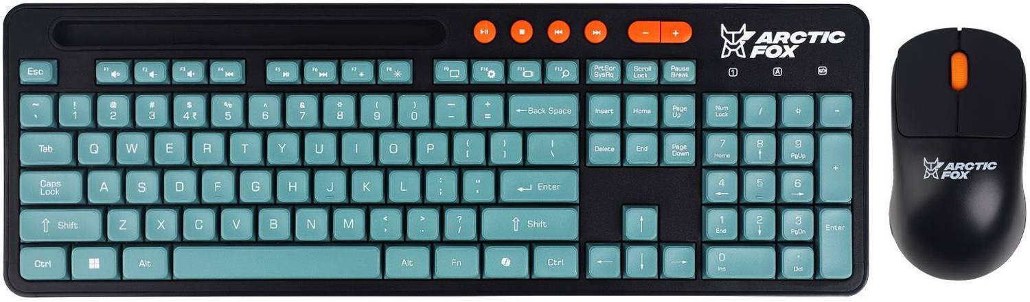 Arctic Fox KB631/OS849 Wireless Keyboard and Mouse Set Wireless S
