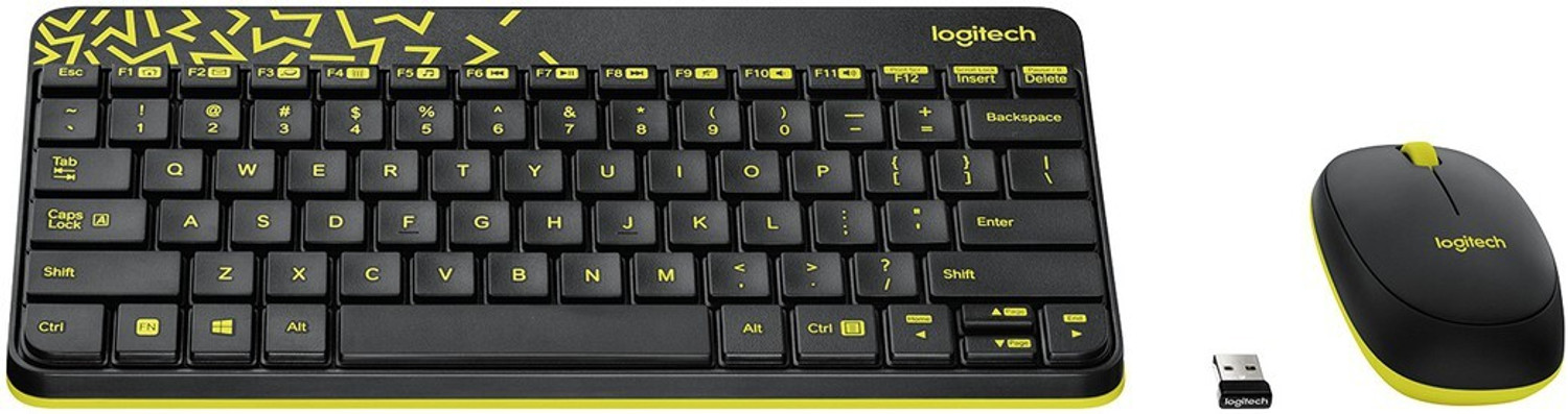 Image of Logitech MK240 Wireless Keyboard and Mouse Combo
