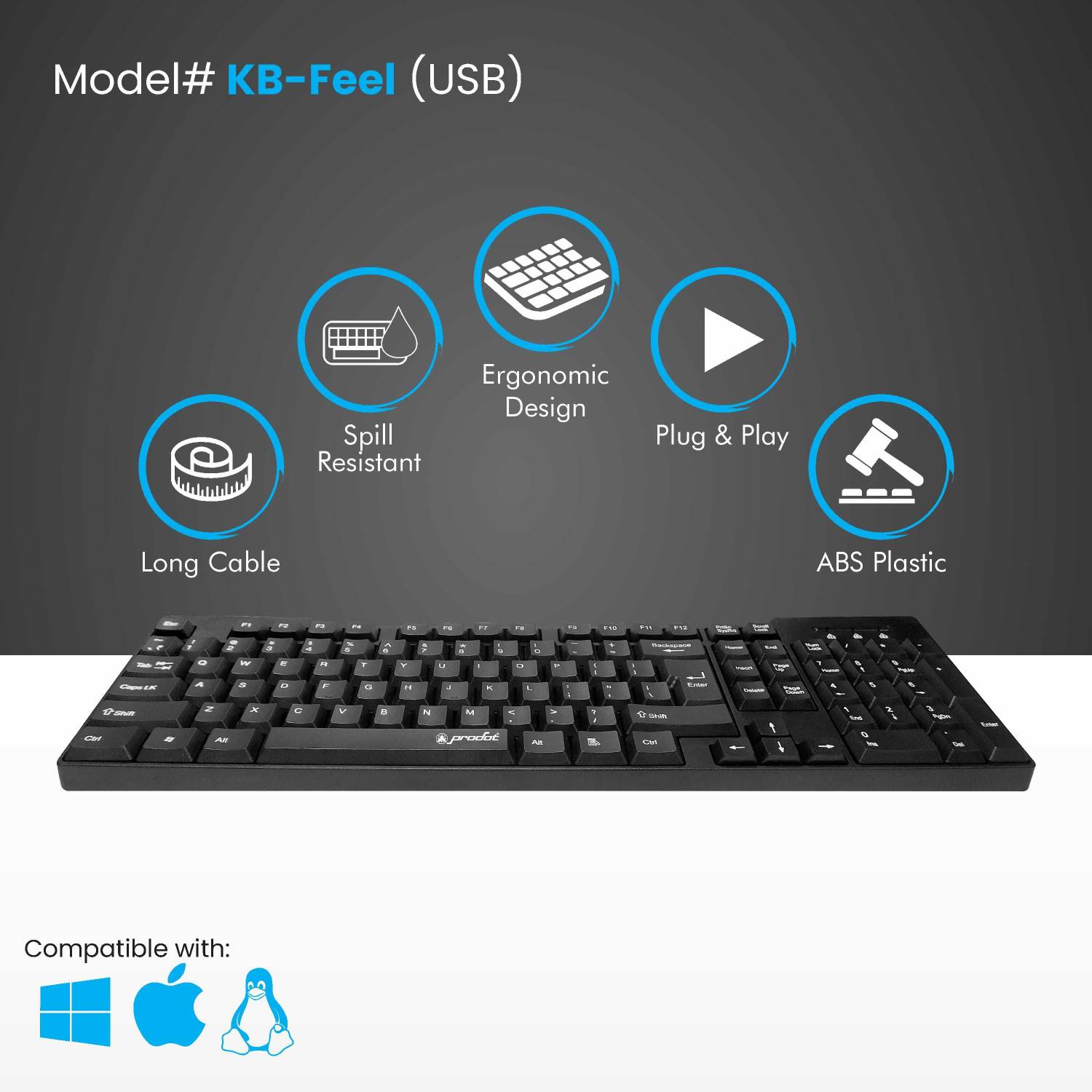 PRODOT 5-in-1 Computer Accessories Combo Set - Image 4