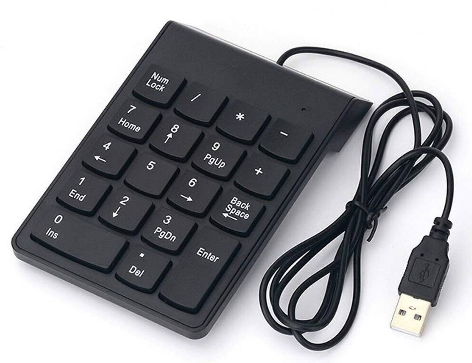 SCALEBEE Wired Numeric Keypad Slim Mini Number Pad Keyboard Numpa