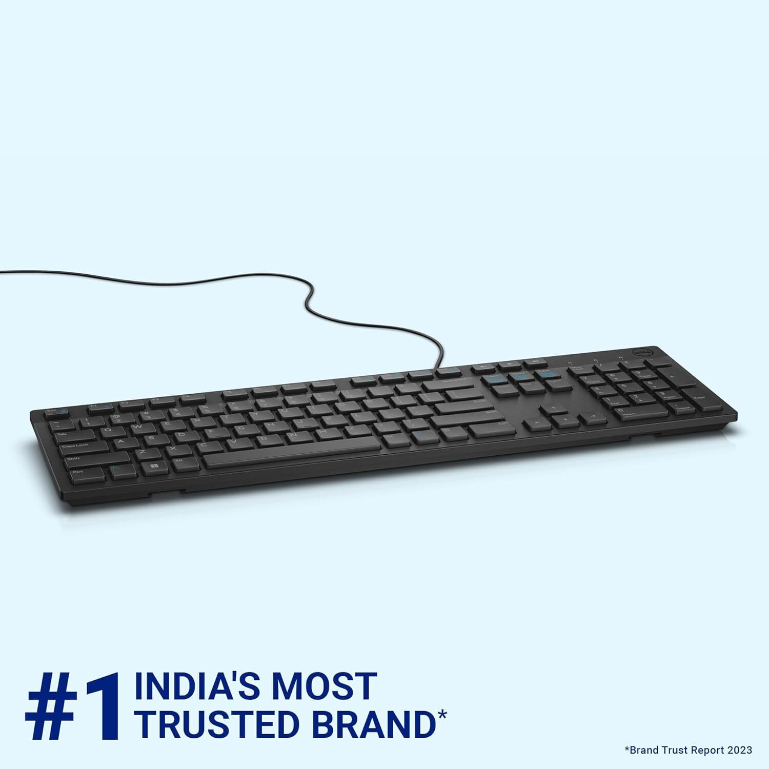 Image of DELL KB216 PS2 Standard Desktop Keyboard Compatible with Desktop, Laptop