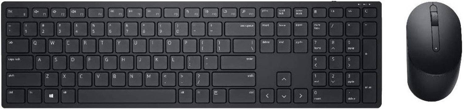 DELL KM5221W/Slim, Multi-Device Combo with Mouse Wireless, Blueto