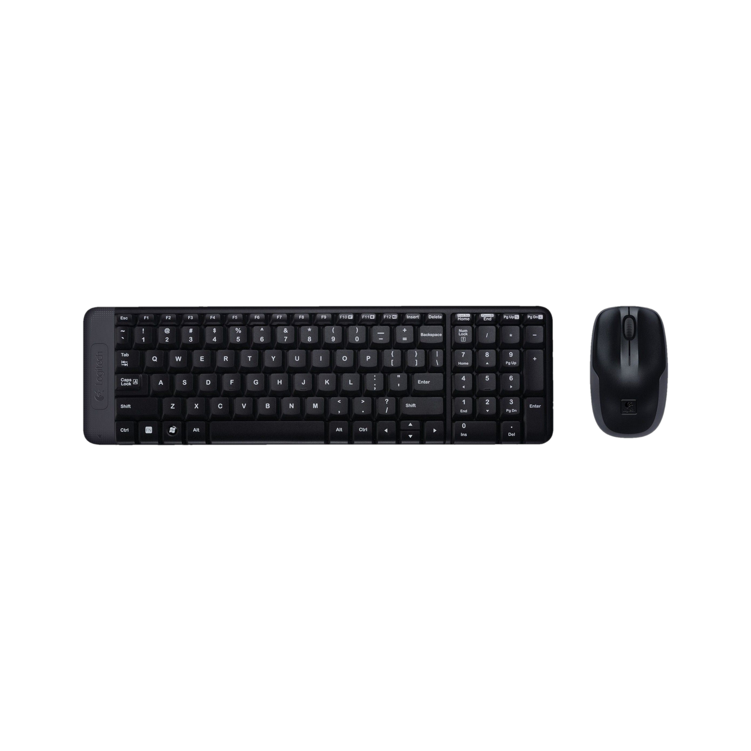 Logitech MK215 Mouse & Keyboard Combo, Compact Design Wireless Laptop Keyboard