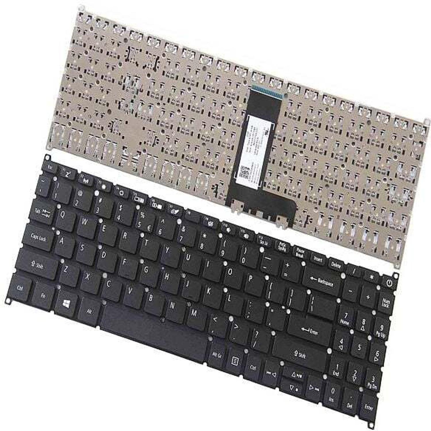 Image of Regatech espire A115-3, espire A115-3, A115-31, A315-22 Internal Laptop-size Laptop Keyboard Compatible with Desktop, Laptop, Mac