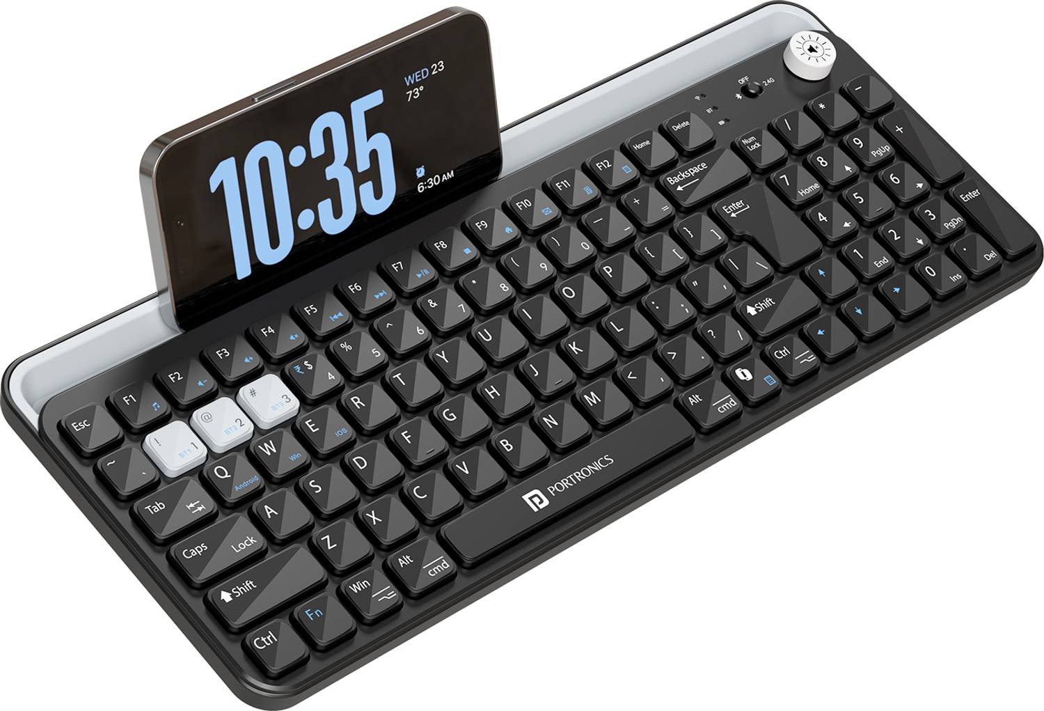 Portronics Bubble 4.0 Wireless Keyboard