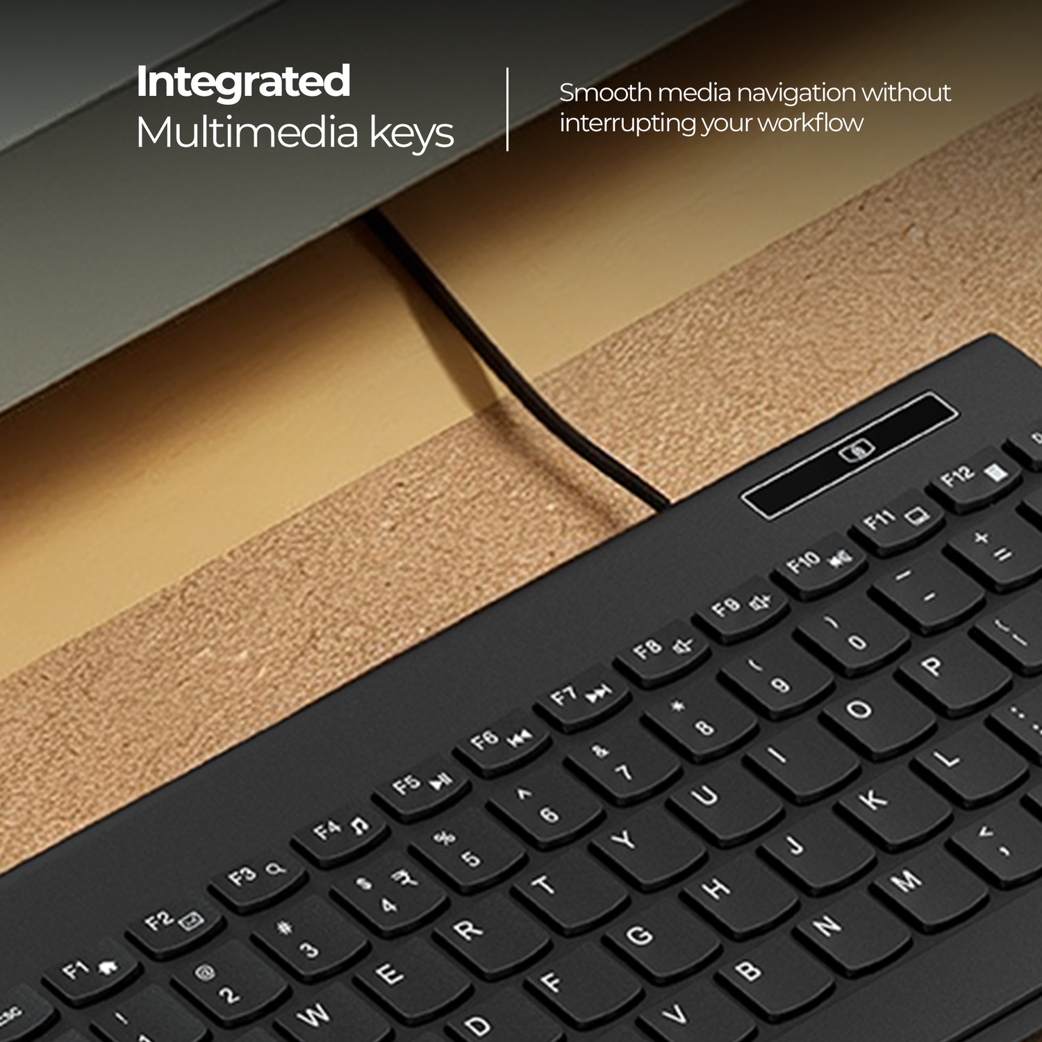 Image of ZEBRONICS ZEB-K16 Wired USB Standard Laptop Keyboard Compatible with Desktop, Laptop, Mac