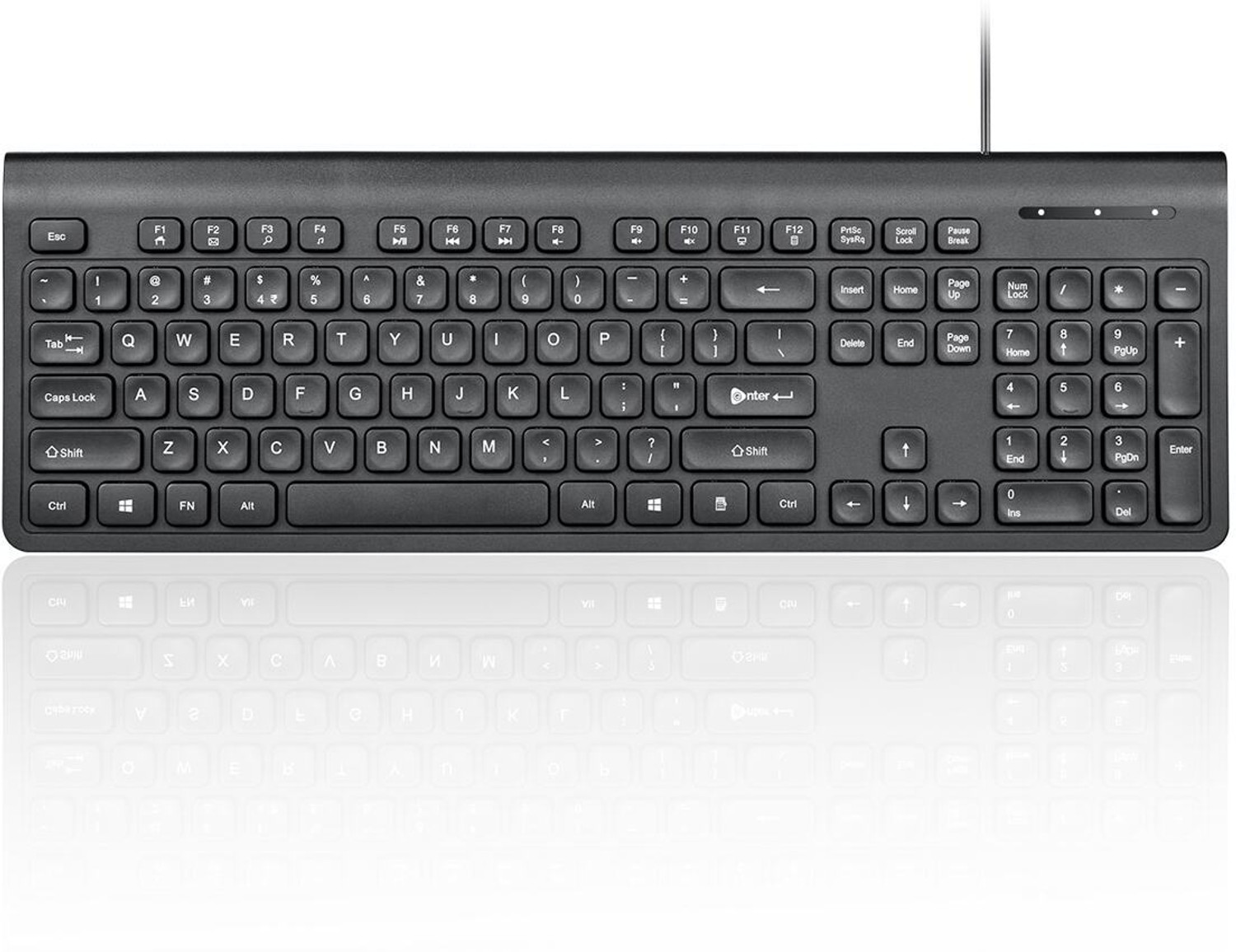 Image of Enter StyleType Pro Combo Wired USB Standard Laptop Keyboard Compatible with Desktop, Laptop, Mac, Tablet