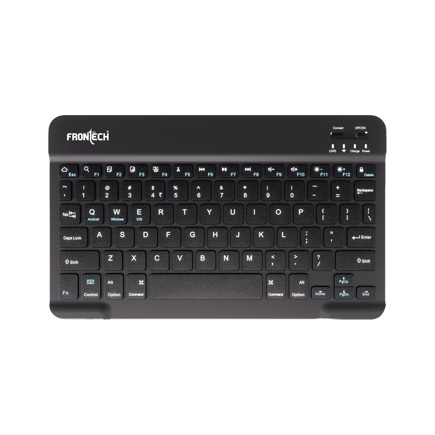 Frontech FT-1603A Bluetooth Standard Laptop Keyboard Compatible with Laptop