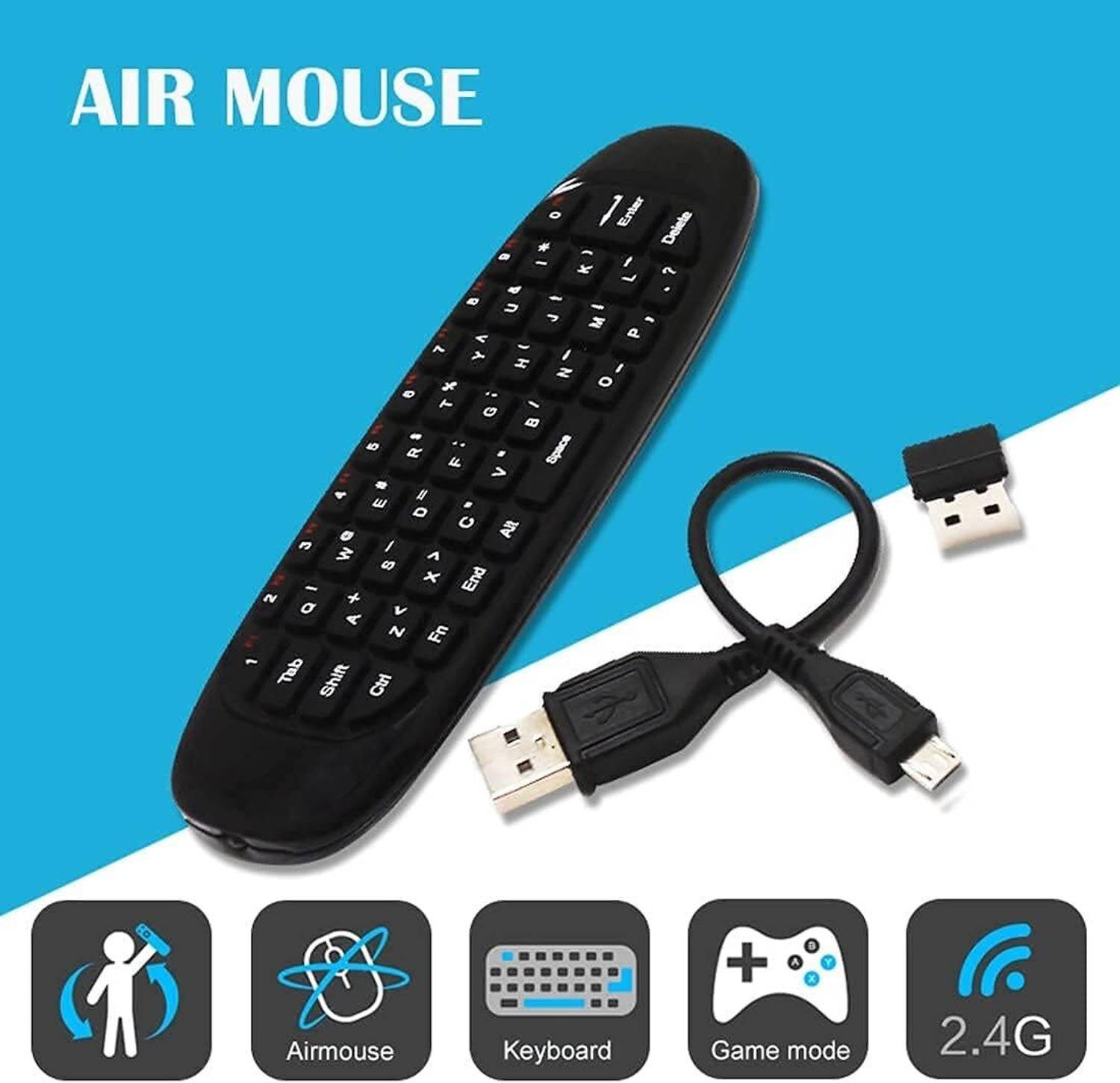 VOOCME C120 Wireless Keyboard and Mouse - Image 3
