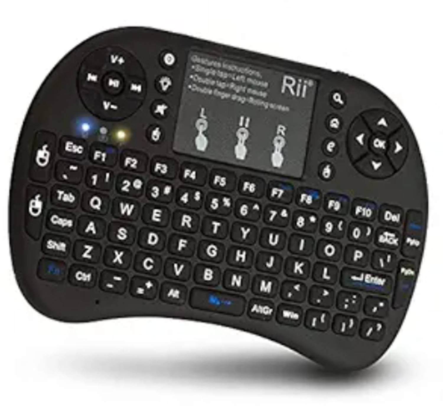 Clairbell BGF_865A_Mini Wireless Keyboard with Light with Attach,