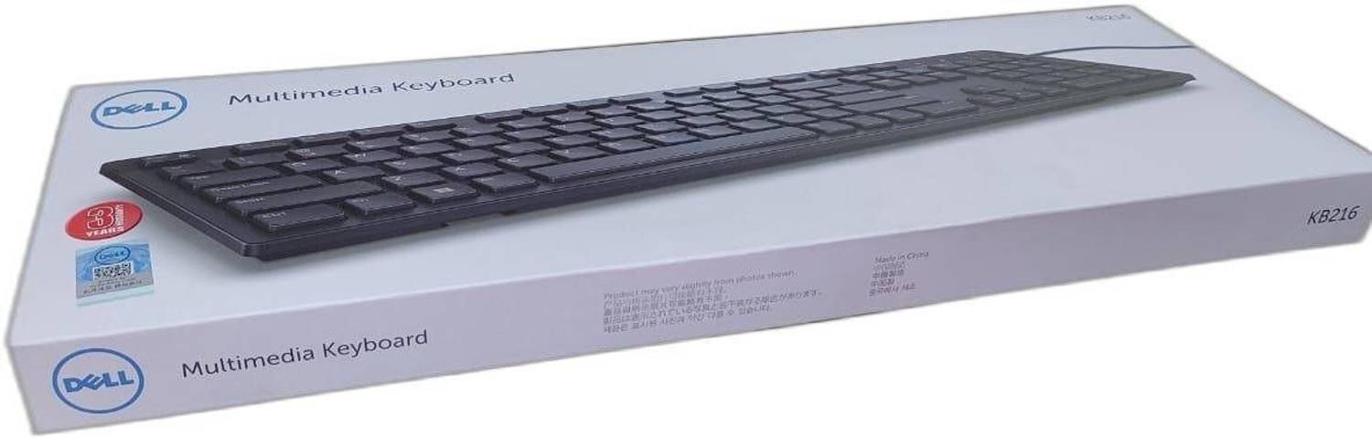 DELL DELLKB216S Wired USB Standard Laptop Keyboard Compatible wit