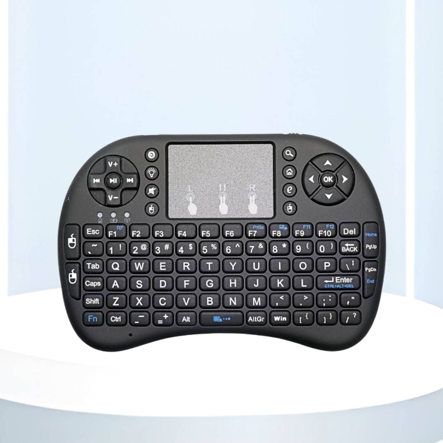 FRONY Bluetooth Wireless Keyboard with Slim & Portable Easy-Switc