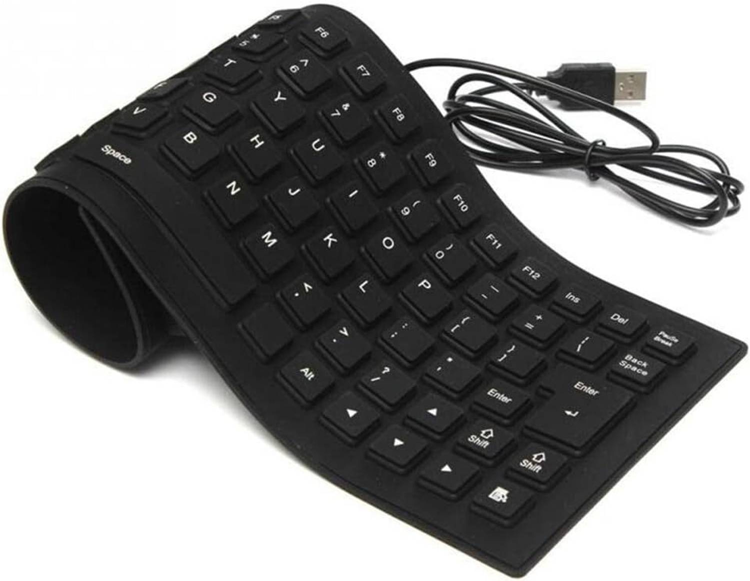 HNG USB-KB-FLEX01 Wired USB Keyboard - Image 1