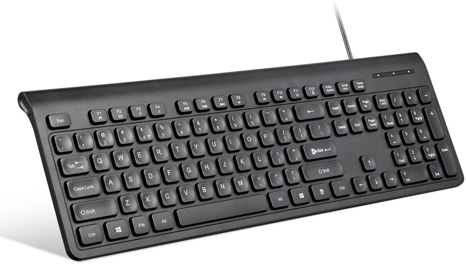 Image of Enter StyleType Pro Combo Wired USB Standard Laptop Keyboard Compatible with Desktop, Laptop, Mac, Tablet