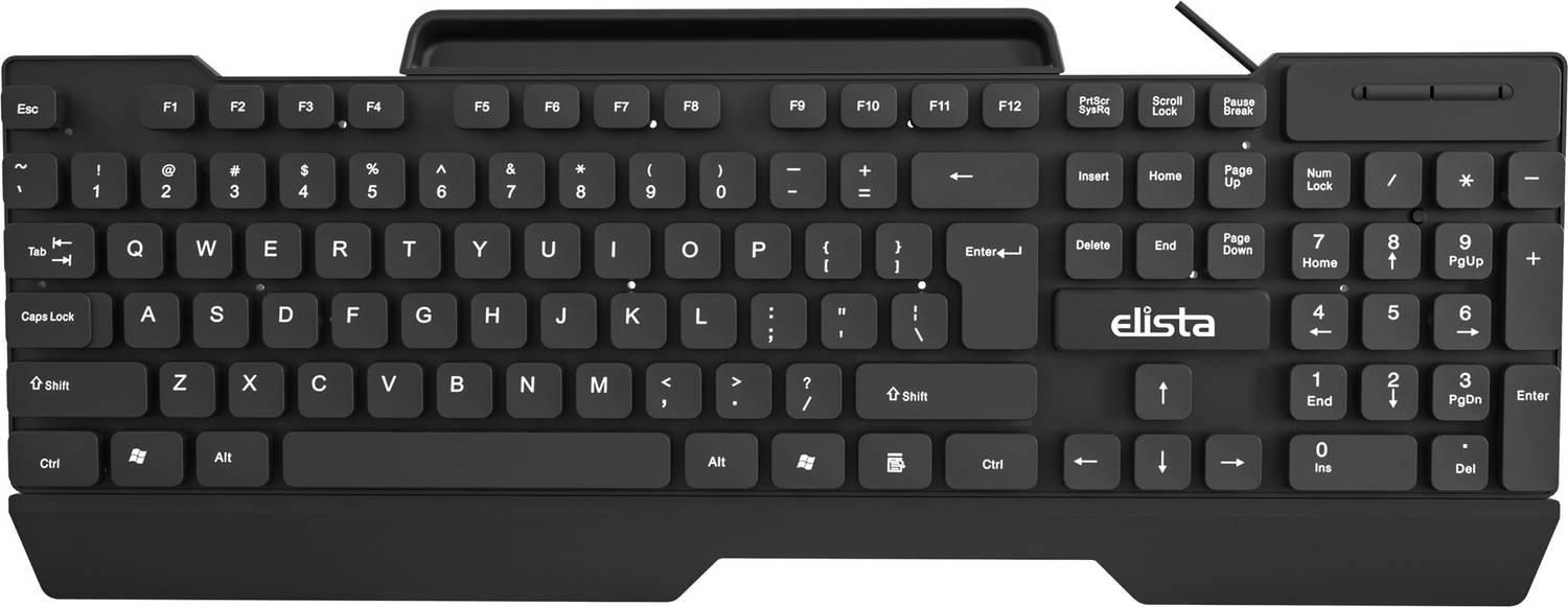 Elista ELS WK-711 Wired USB Standard Multi-device Keyboard Compat