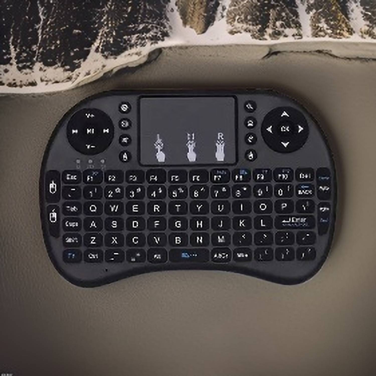 Clairbell M02_Hard key Mini Home Theater Keyboard: Touchpad Inclu