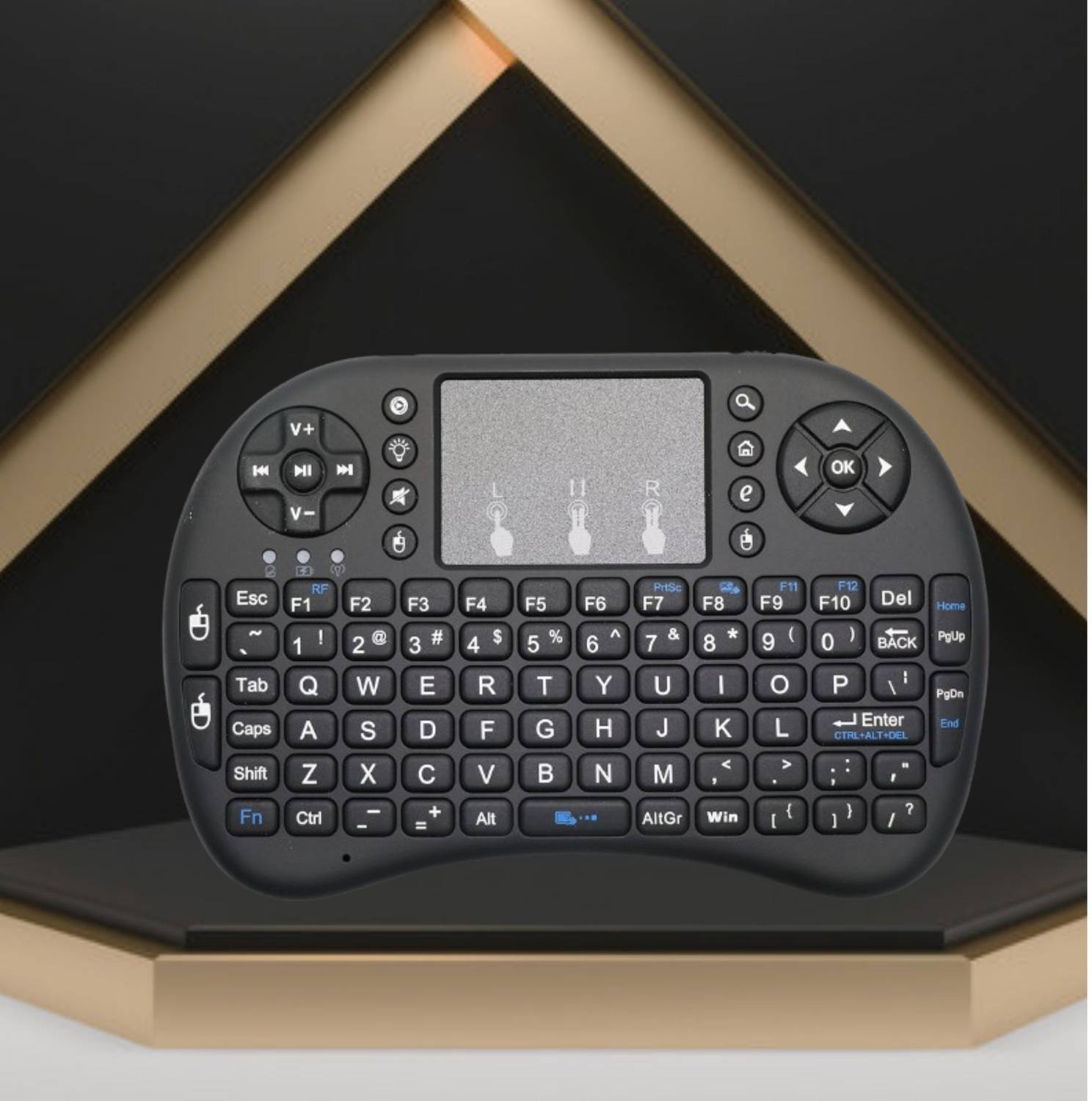 Clairbell Bluetooth Wireless Keyboard, Pocket Size USB Rechargeab