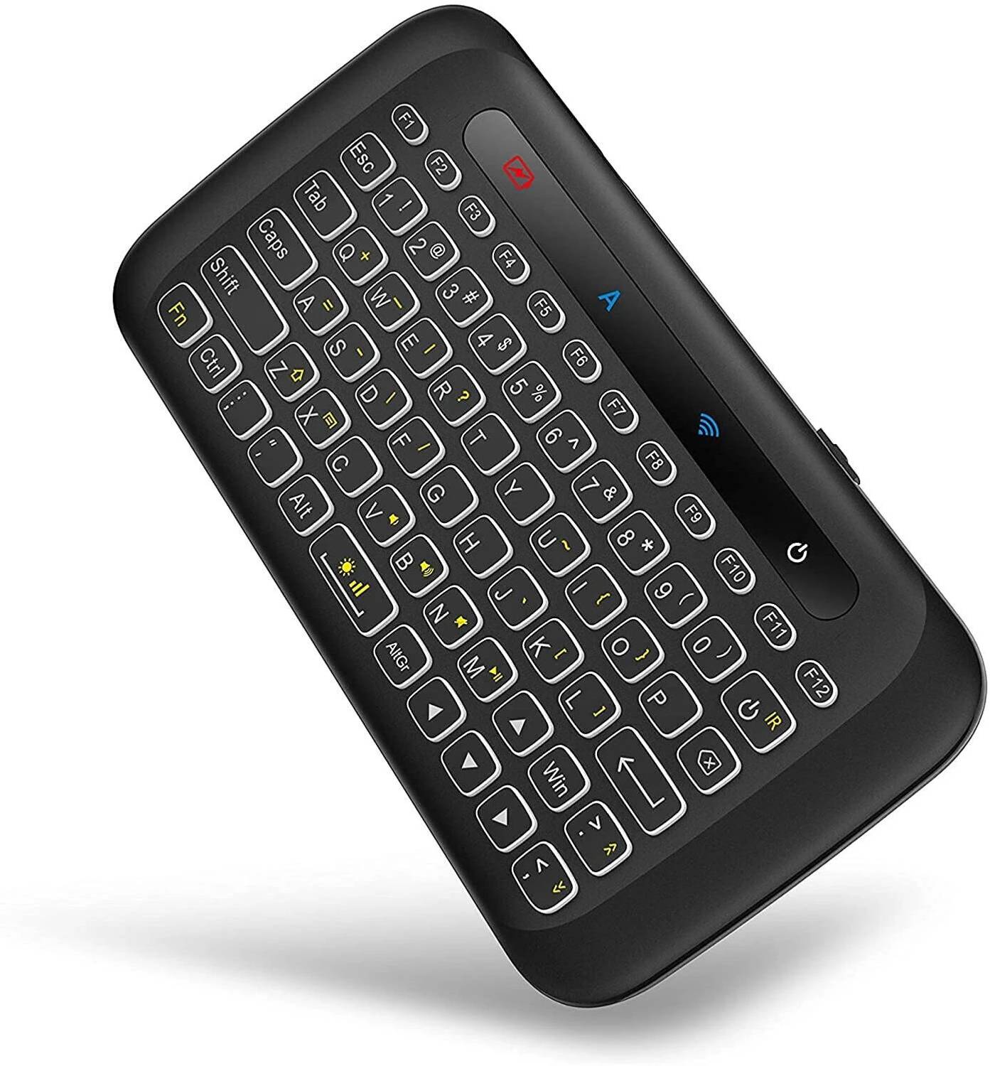 Tobo H20 Mini Wireless Handheld Keyboard Remote with Touchpad Mou