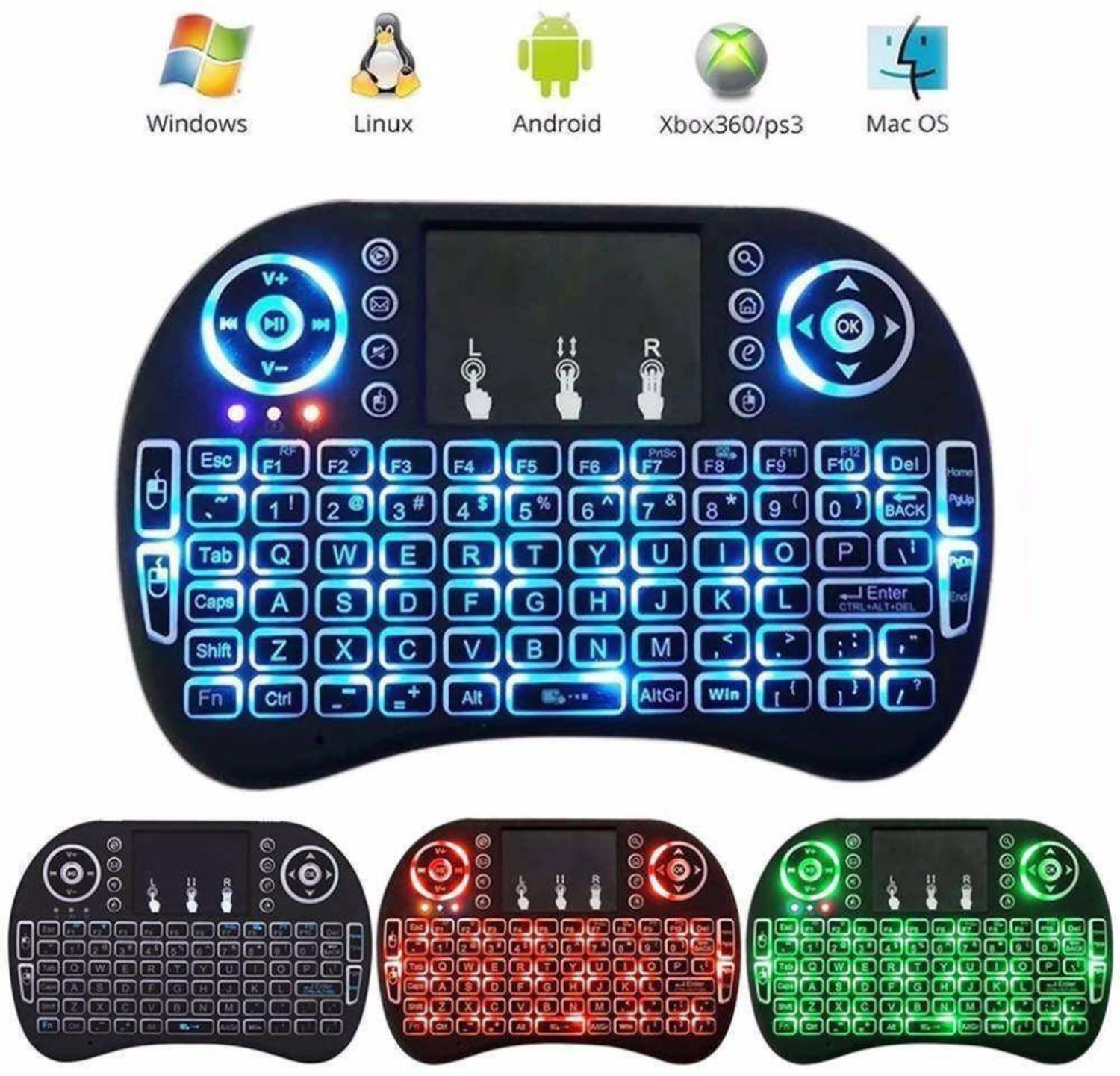 Clairbell ZXD_564V Soft Rubber Keyboard for all smart phone and l