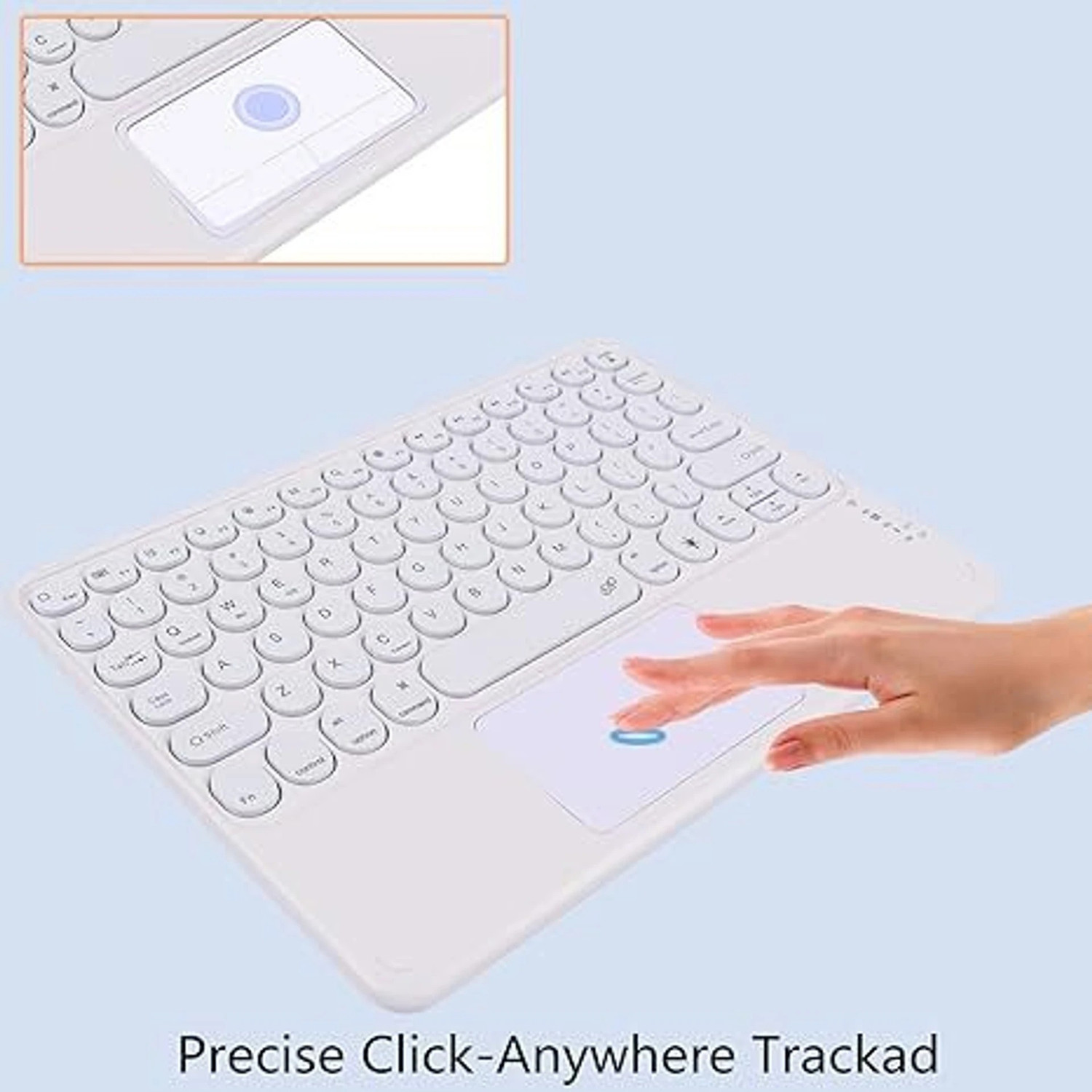 Image of Nexelix FN6030 Bluetooth Laptop-size Laptop Keyboard Compatible with Desktop, iPad, Laptop, Mac, Tablet