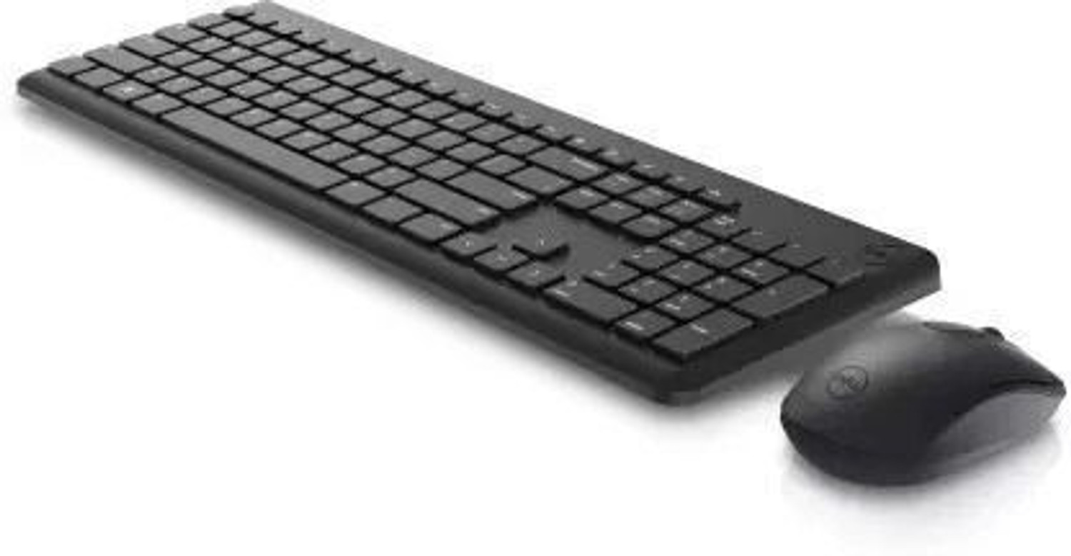 Image of DELL KM3322W Wireless Standard Laptop Keyboard Compatible with Desktop, Laptop, Mac stand support,multimedia keys,KM3322W
