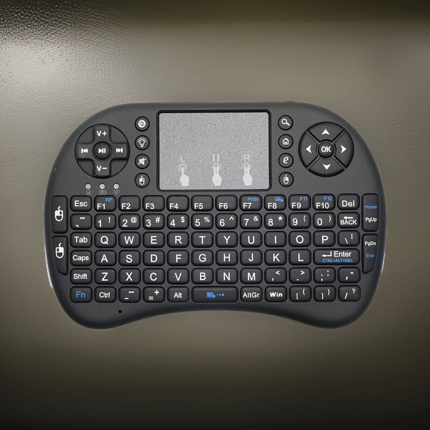 Clairbell Z17_Hard key Mini Home Theater Keyboard: Touchpad Inclu