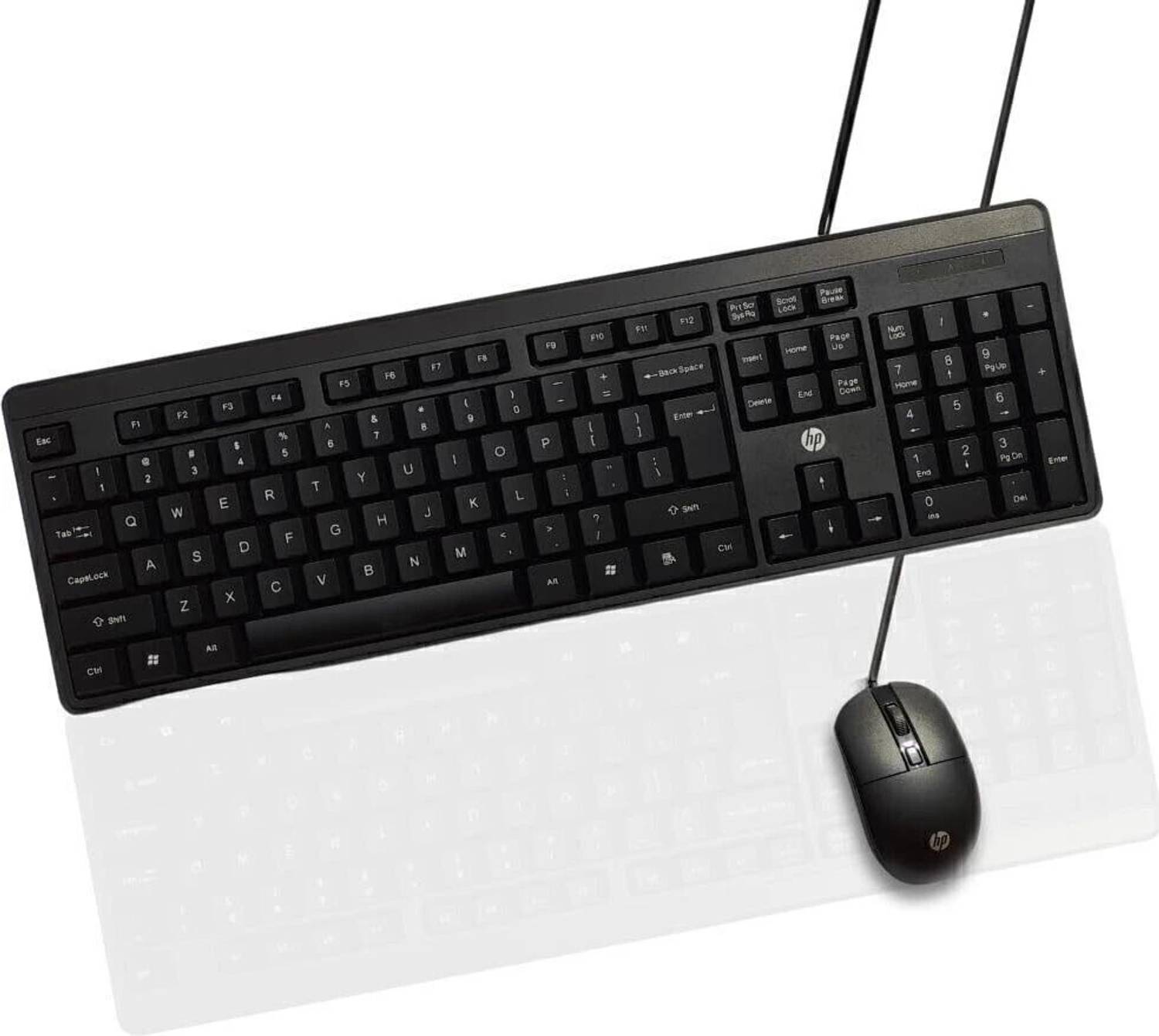 HP KM150 Wired USB Standard Laptop Keyboard Compatible with Deskt