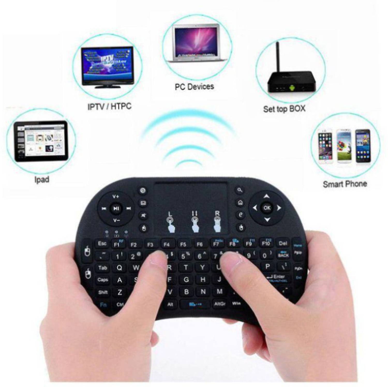 Clairbell KJZ_537C Soft Rubber Keyboard for all smart phone and l