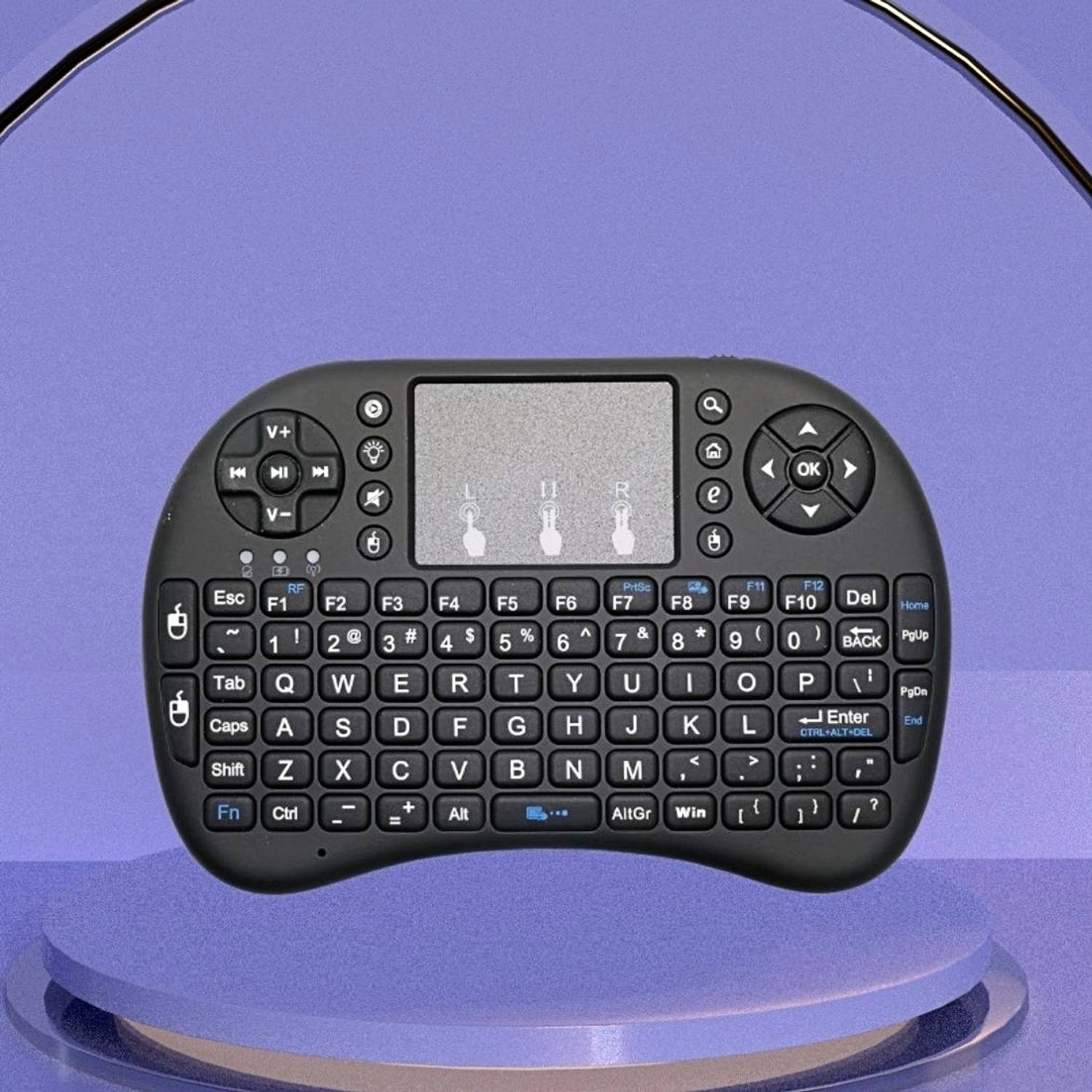Clairbell Bluetooth Wireless Keyboard with Slim & Portable Easy-S