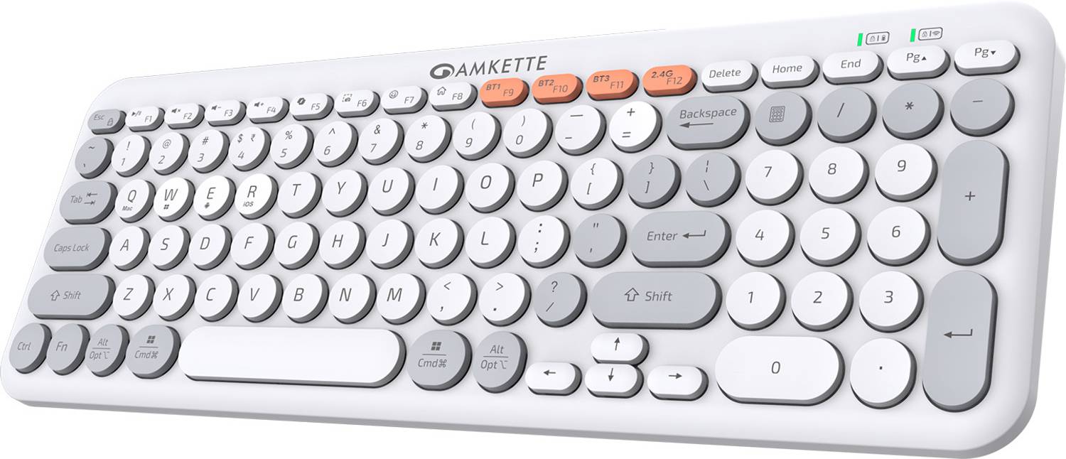 AMKETTE Optimus XL 4 in 1 Bluetooth, Wireless Standard Laptop Key