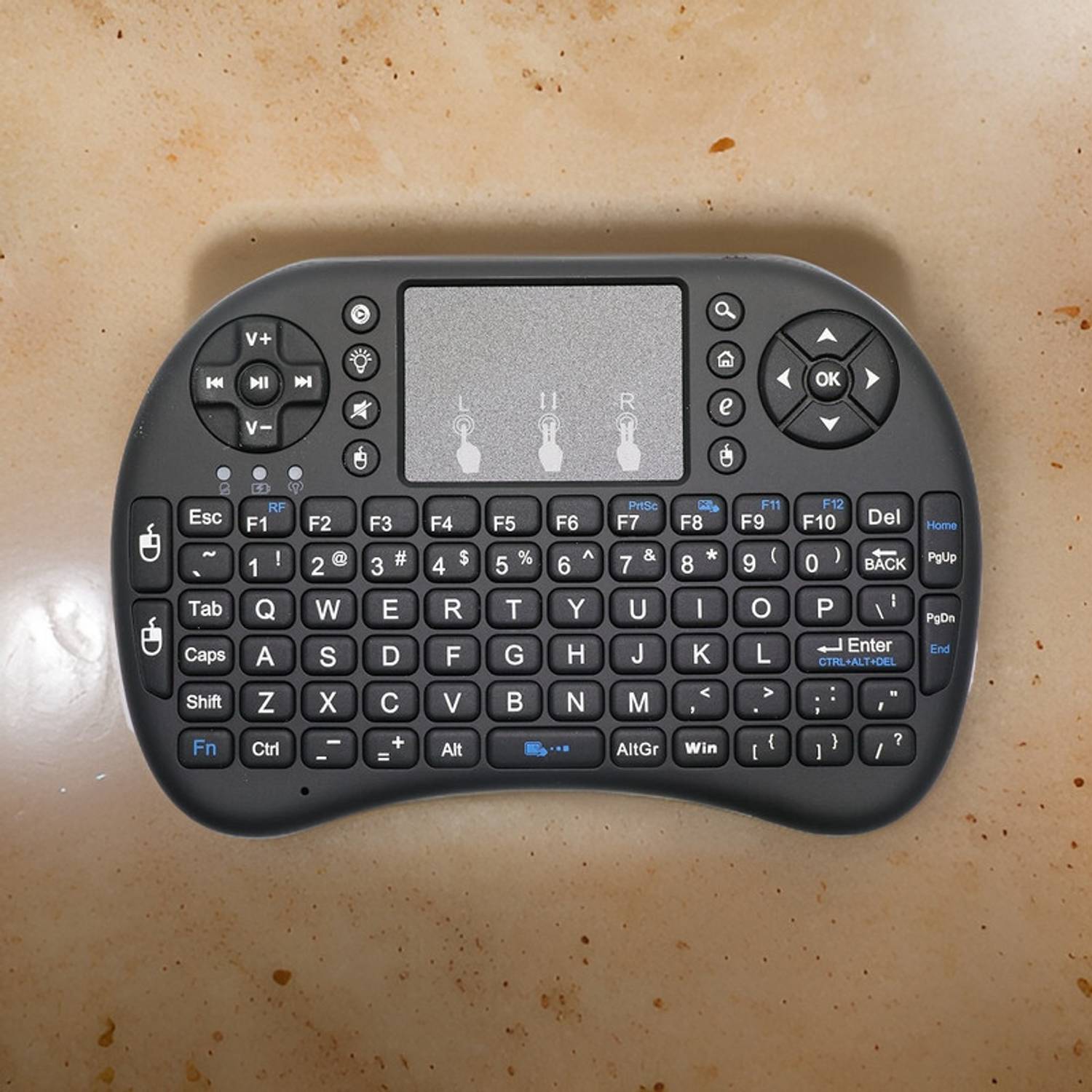 FRONY B27_Hard key Mini Home Theater Keyboard: Touchpad Included