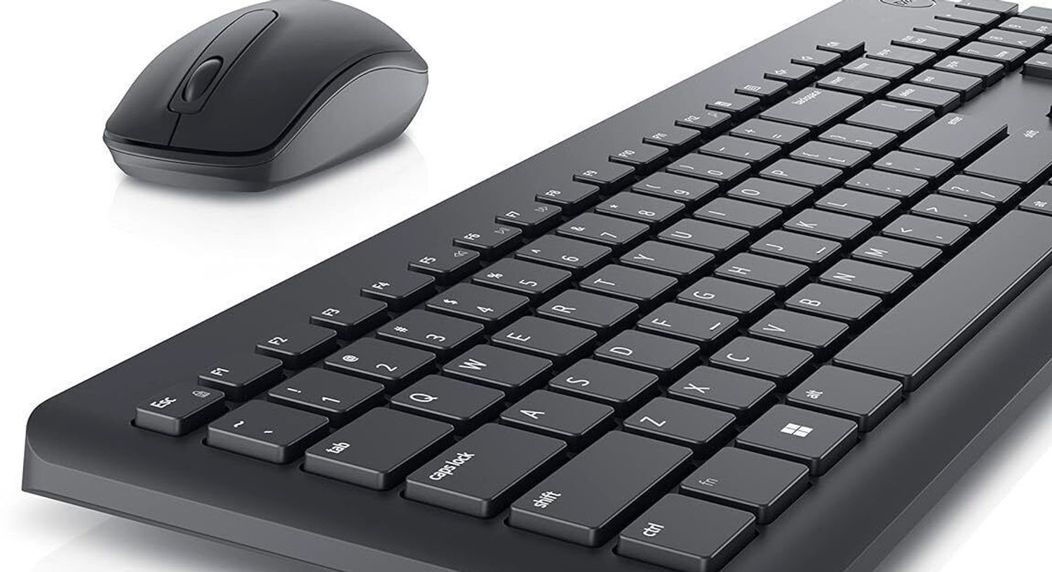 Image of DELL KM3322W Keyboard & Mouse Combo, Anti-fade & Spill-resistant Keys 001 Wireless Standard Laptop Keyboard Compatible with Laptop, Mac