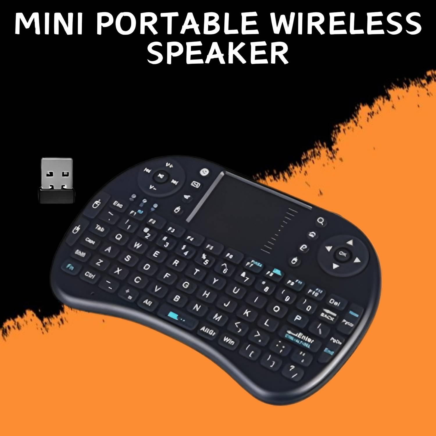 Clairbell Bluetooth (Wireless Keyboard)Pocket Size USB Rechargeab