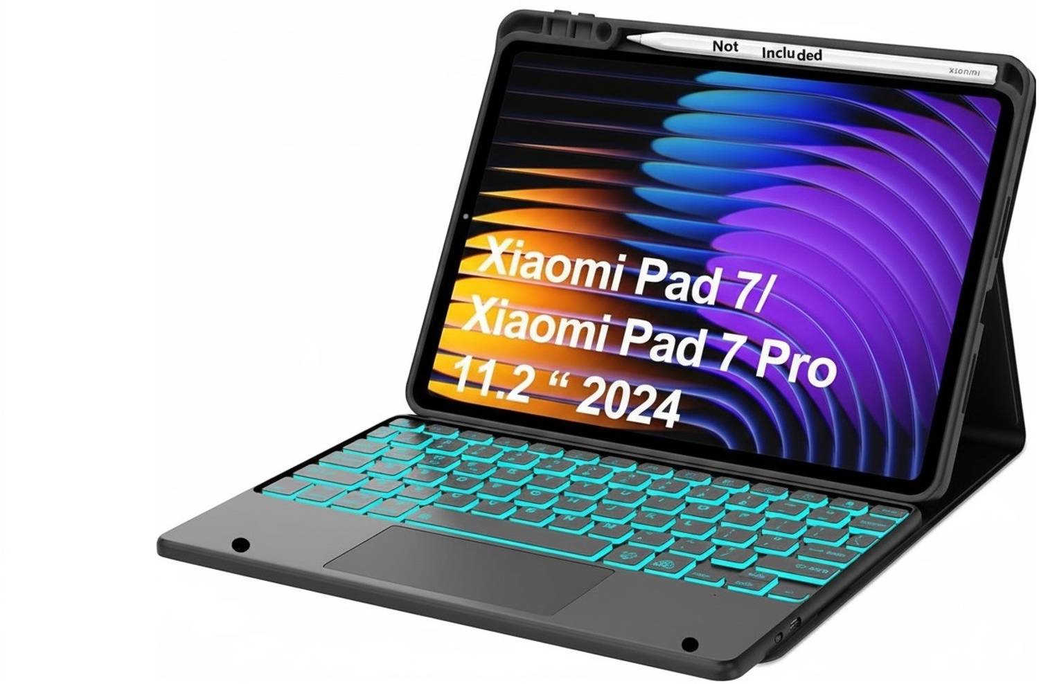 Typecase Keyboard Case for Xiaomi Pad 7/Pad 7 Pro with 7-Colors