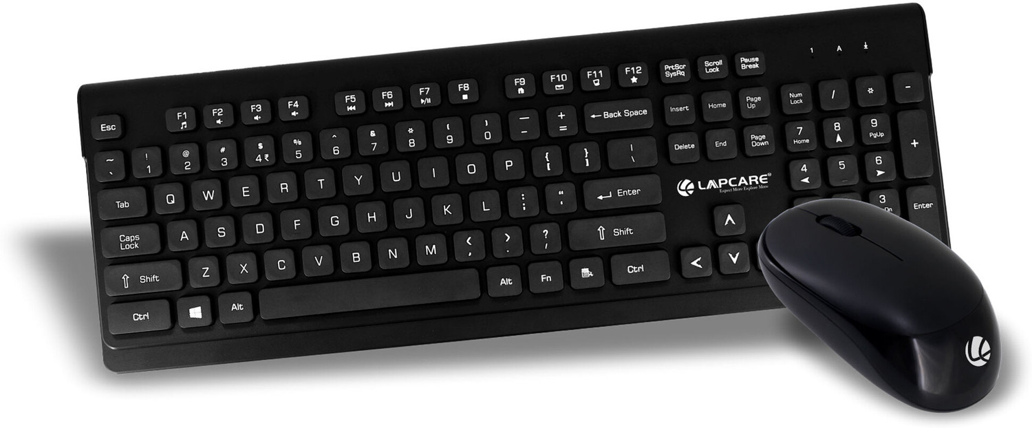 Image of LAPCARE ICON Chiclet Combo WL-201 Wireless Standard Laptop Keyboard Compatible with Desktop, Laptop, Mac